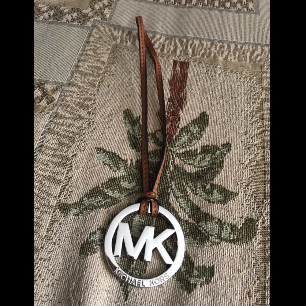 Micheal Kors authentic logo purse charm